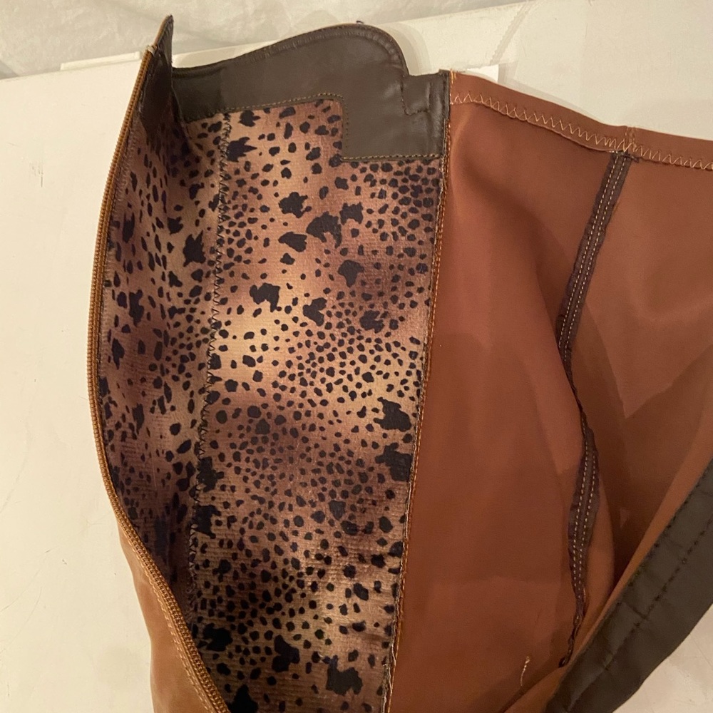 DB DK fashions brown kneehigh boots 5.5 NWT - Picture 7 of 8